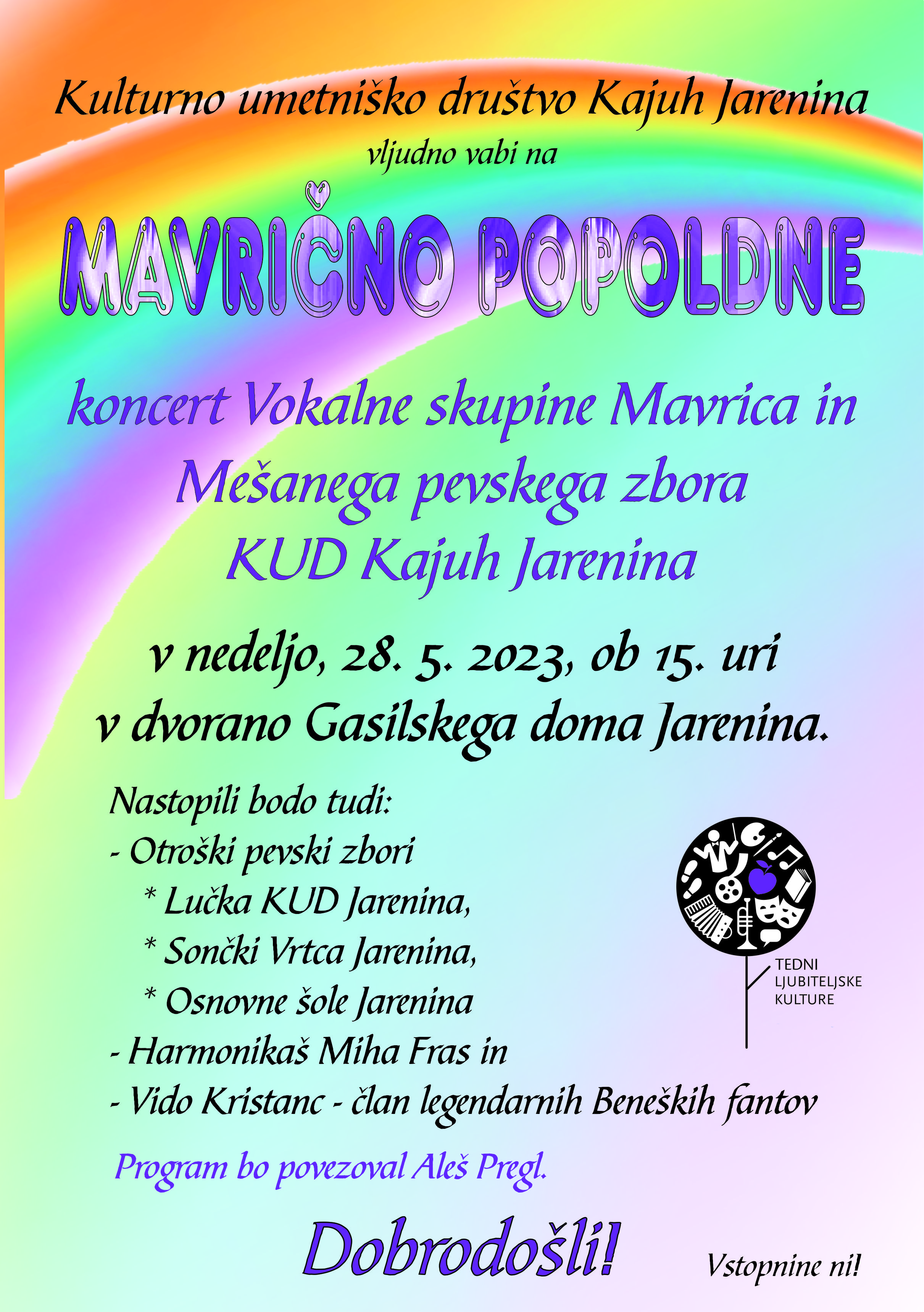 mavrično popoldne 2023